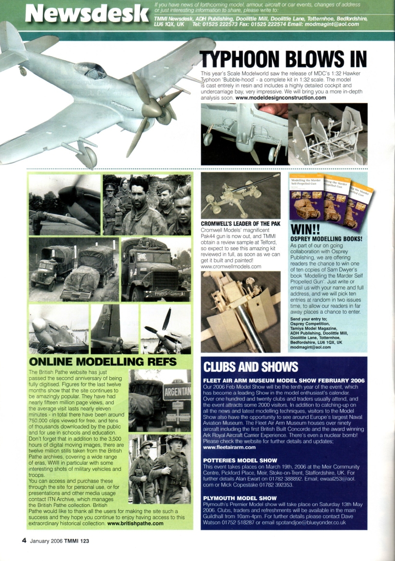 Tamiya Model Magazine 123 (2006-01)